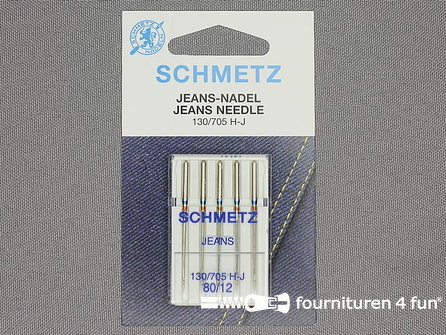 Schmetz machinenaalden - jeans - 80