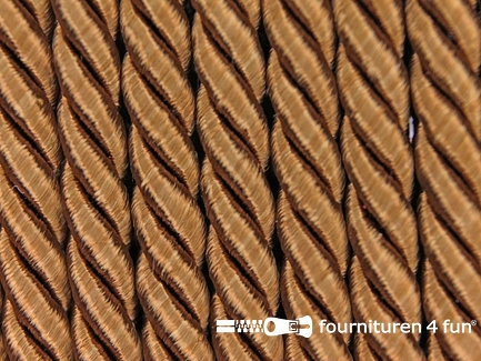 Viscose meubel koord - 5mm - camel bruin