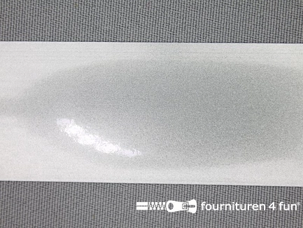 Rol 100 meter reflecterende band - opstrijkbaar - 30mm