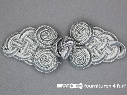 Brandenburger 91x32mm zilver