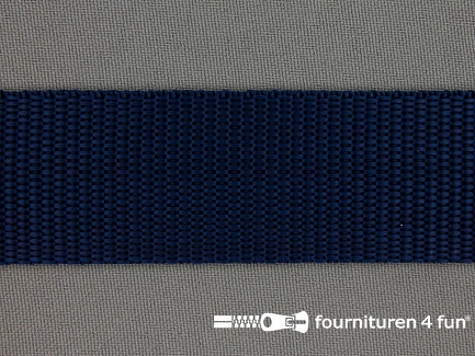 Parachute band - 30mm - donker blauw