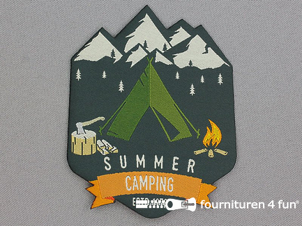 Applicatie 73x93mm Summer Camping