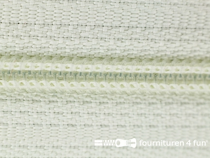 Niet deelbare nylon rits 3mm off white-mimosa