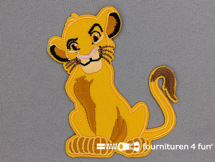 Applicatie 63x78mm Lion King - Simba