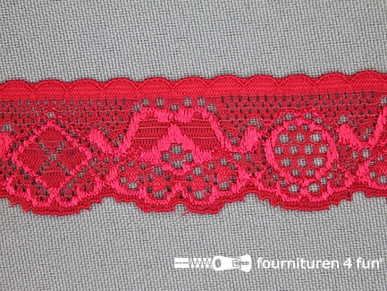 Elastisch kant 24mm rood