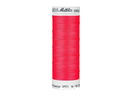 Mettler Seraflex - elastisch machinegaren - neon roze (8775)