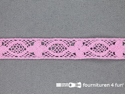 Ibiza broderie 13mm barbie roze