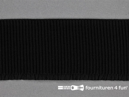 Boordelastiek 60mm zwart