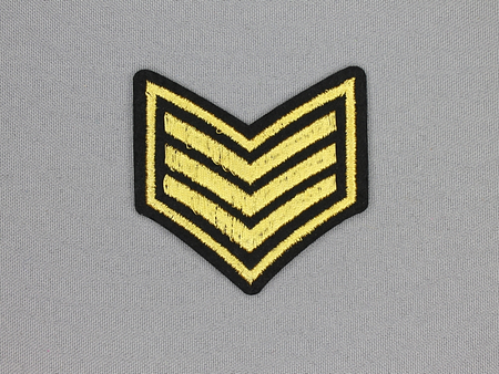 Army / Space applicatie 60x58mm rang strepen