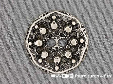 Cool golvend zilver mat metalen knopen 2 gaten jasknopen in