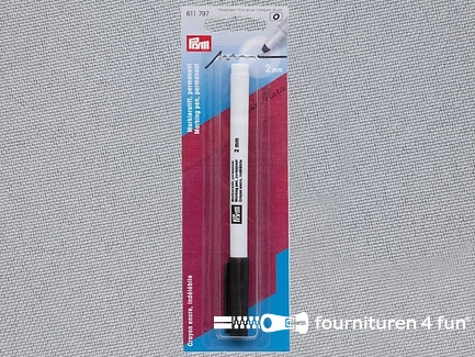 Prym markeerstift permanent 2mm - zwart - 611797