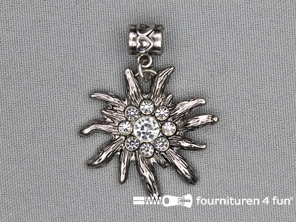Landhuis hanger 45x35mm edelweiss