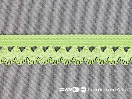 Elastisch kant - 16mm - lime groen