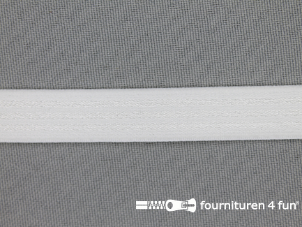 Schouderband elastiek 12mm wit