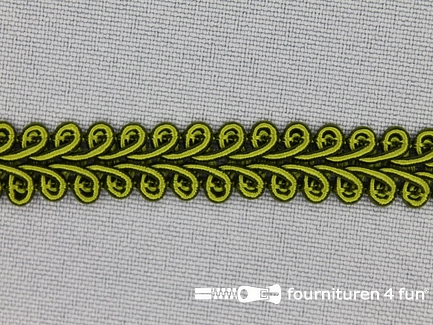 Viscose galon 11mm olijf groen