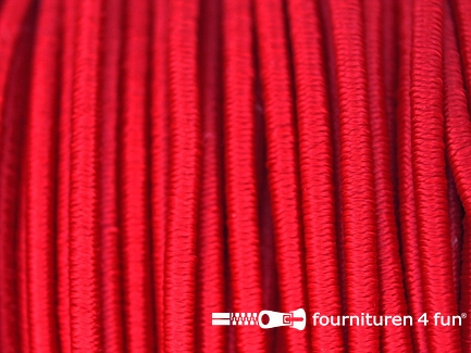 Elastisch koord 2,5mm rood