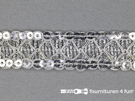 Zilver band 22mm 