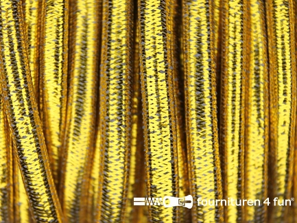 Elastisch koord - 3mm - goud