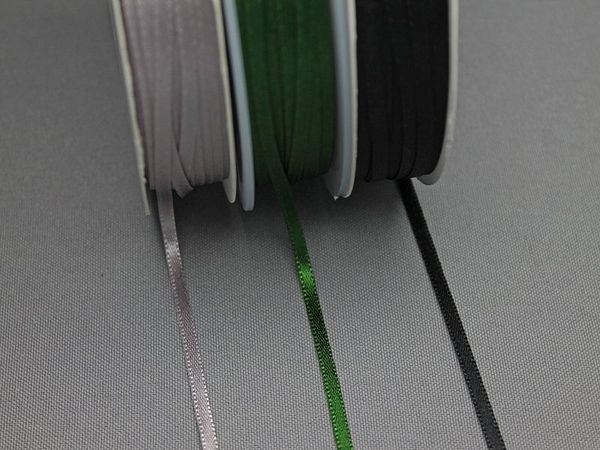 Satijn lint per rol - 3mm