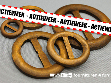 Houten gespen