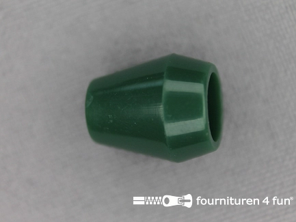 Koorduiteinde - kunststof - 12x14mm - flessen groen