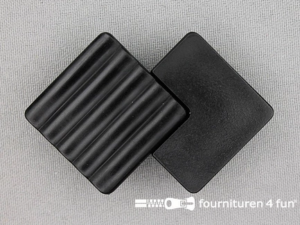 Inhaakgesp 25mm kunststof zwart