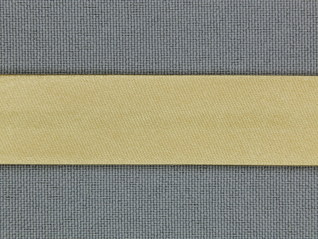 Satijnen biasband 18mm beige