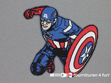 Avengers applicatie 85x75mm Captain America