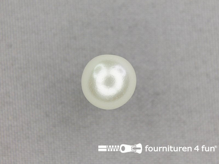 Parel knoop 11mm ivoor wit