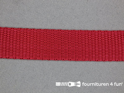 Rol 30 meter parachute band 20mm rood
