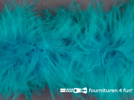 10 Meter maraboe aqua blauw