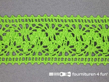 Kloskant 40mm appeltjes groen