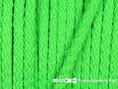Jassen koord 3mm neon groen