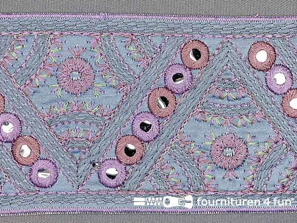 Jacquard band 75mm multicolor