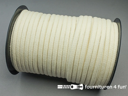 Rol 25 meter katoenen koord - 9 tot 10mm - ecru