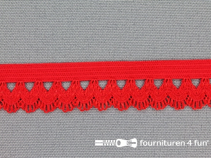 Elastisch kant - 16mm - rood