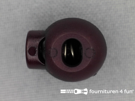 Koordstopper - 18mm - bal - bordeaux rood