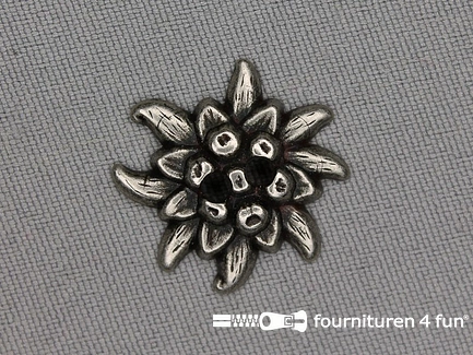 Landhuis knoop 23mm edelweiss