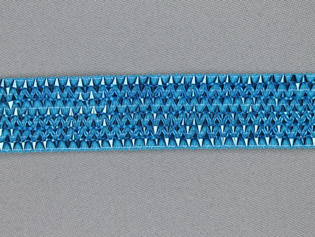 Bling bling band 25mm aqua blauw