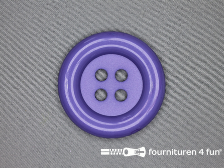 Clown knoop 54mm milka paars