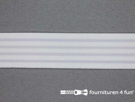 Antislip elastiek - 28mm - wit