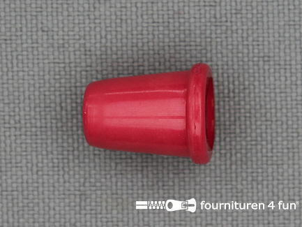Koorduiteinde - kunststof - 10x14mm - koraal roze