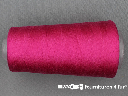 100% polyester Lockgaren 40/2 fuchsia roze