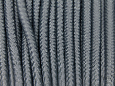 Elastisch koord 3mm donker grijs