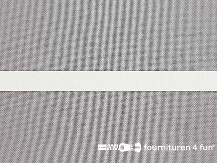 100 Rollen van 50 meter luxe keperband - 10mm - wit 