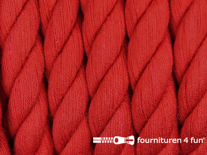 In de meeste gevallen vergelijking Klagen Katoen polyester koord 10mm rood kopen? Fournituren4fun®