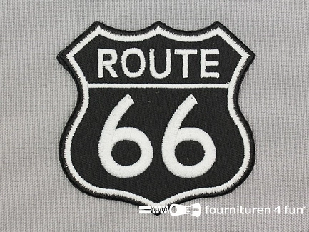 Applicatie 70x70mm Route 66