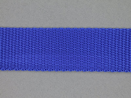 Rol 30 meter parachute band 30mm kobalt blauw