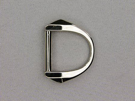 Luxe D-ring 25mm chroom