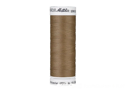 Mettler Seraflex - elastisch machinegaren - donker caramel (0387)